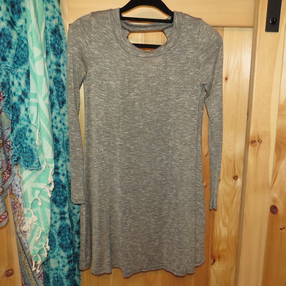 ⭐️BOGO FREE! Open Back Long Sleeve Sweater Dress